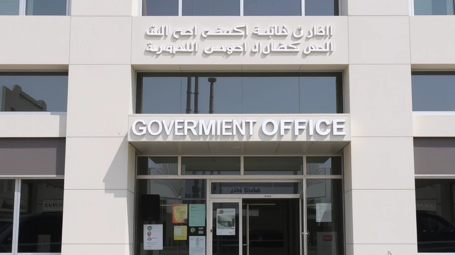 Ảnh văn phòng chính phủ tại Dubai liên quan đến tiền mã hóa