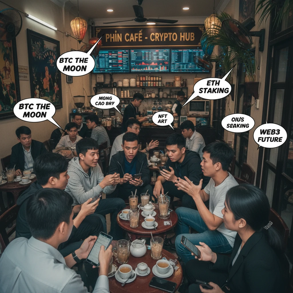 Cộng đồng subreddit tiền mã hóa đang sôi động thảo luận.