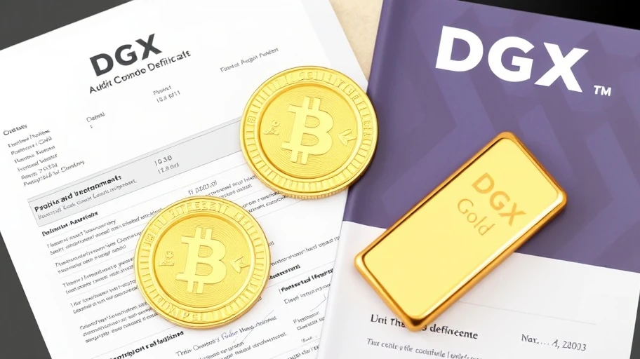 Digix Gold Token DGX backed by audited gold