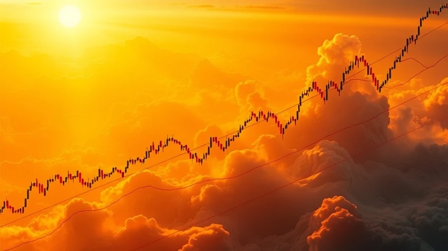 Giá Bitcoin biến động trong thị trường tiền mã hóa