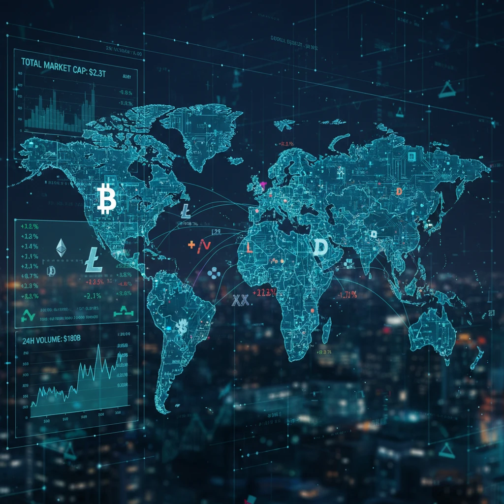 Giá thị trường crypto toàn cầu