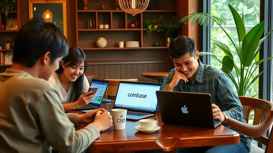 Giao diện thân thiện của Coinbase qua góc nhìn người Việt