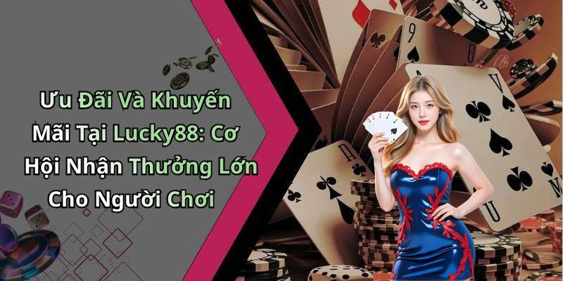 Ưu Đãi Và Khuyến Mãi Tại Lucky88: Cơ Hội Nhận Thưởng Lớn Cho Người Chơi