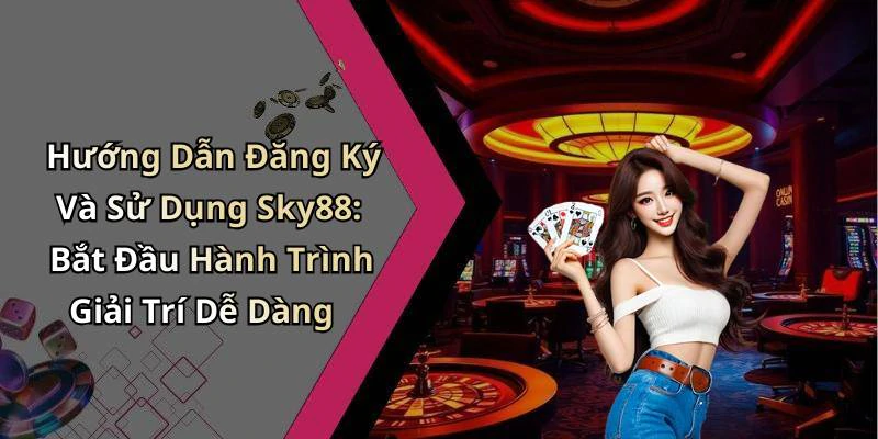 Hướng Dẫn Đăng Ký Và Sử Dụng Sky88: Bắt Đầu Hành Trình Giải Trí Dễ Dàng