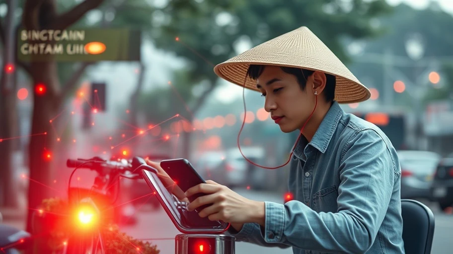 Hình ảnh blockchain tại Việt Nam với utility token