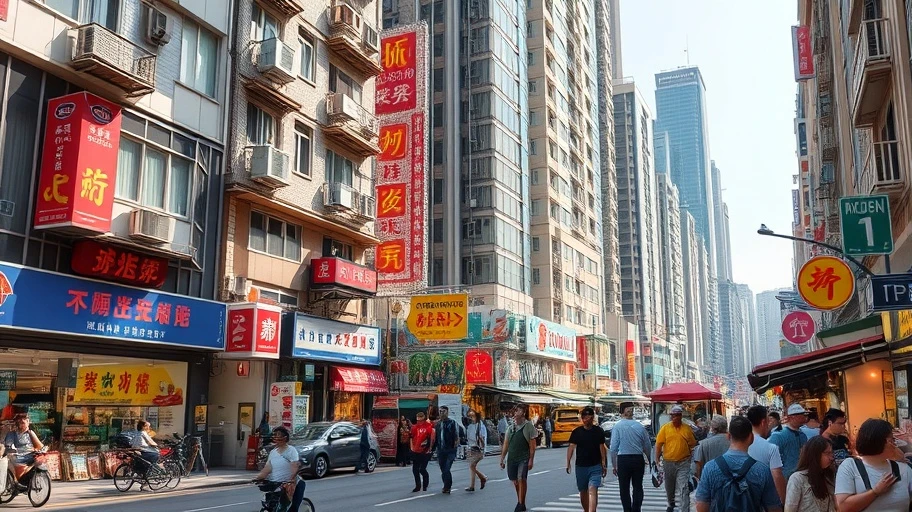Hình ảnh Hồng Kông nơi đặt trụ sở Crypto.com