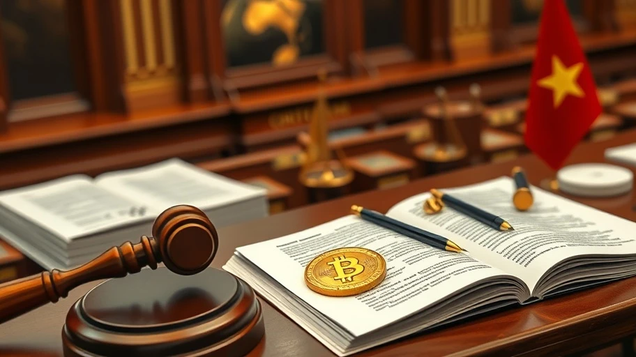 Hình ảnh khung pháp lý crypto