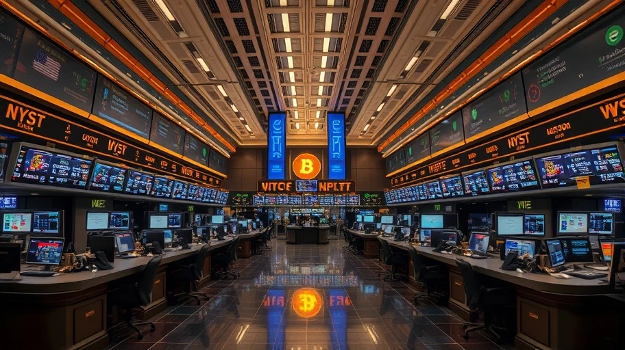 Hình ảnh sàn giao dịch Bitcoin ETF