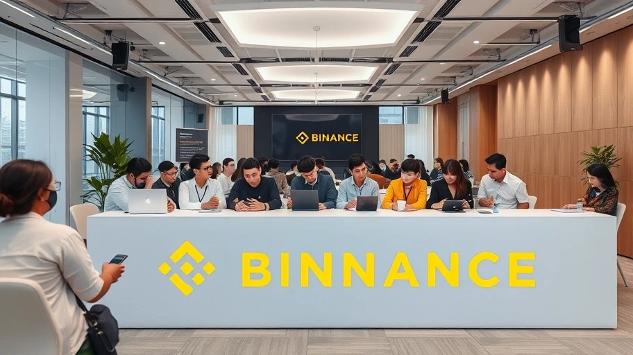 Hình ảnh sự kiện Binance tại Việt Nam