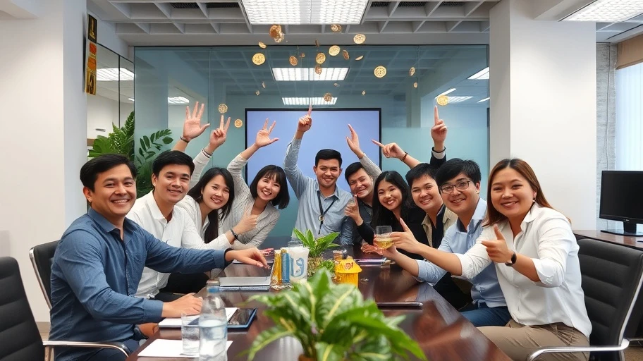 Hình ảnh thành công đầu tư crypto