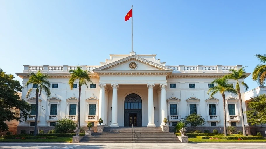 Hình ảnh tòa nhà chính phủ Việt Nam