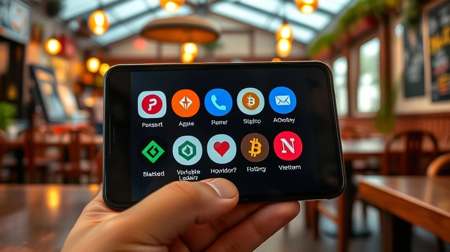 Hình ảnh ứng dụng crypto hàng đầu.