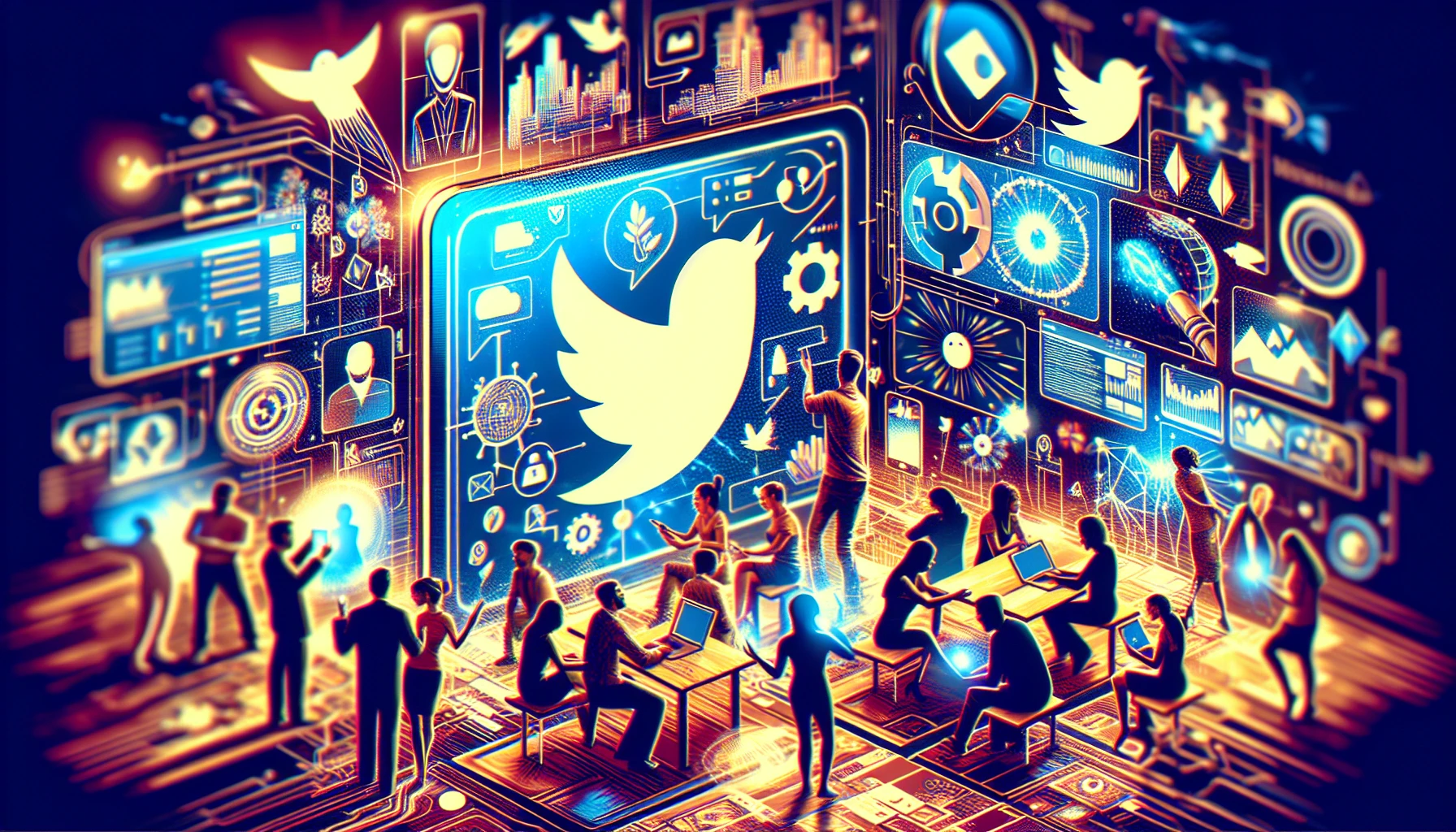 Hình ảnh về những tài khoản influencers crypto trên Twitter