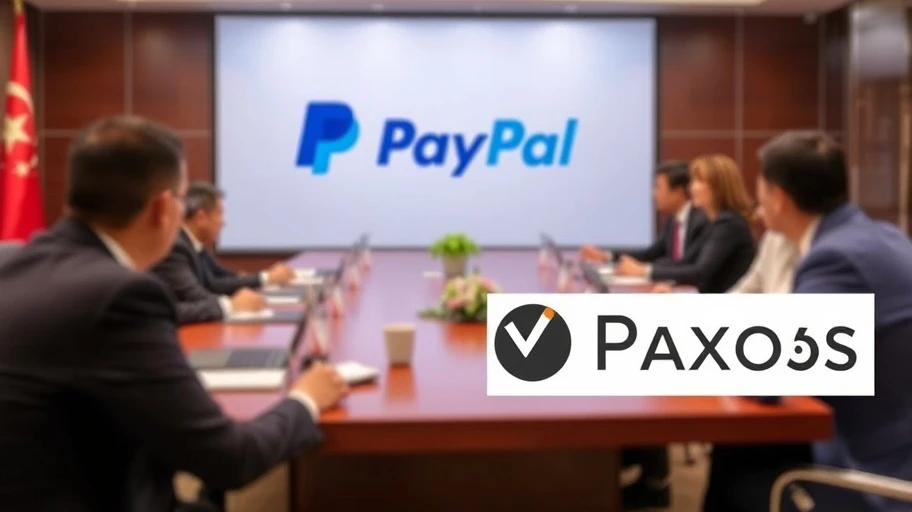 Hợp tác chiến lược PayPal Paxos