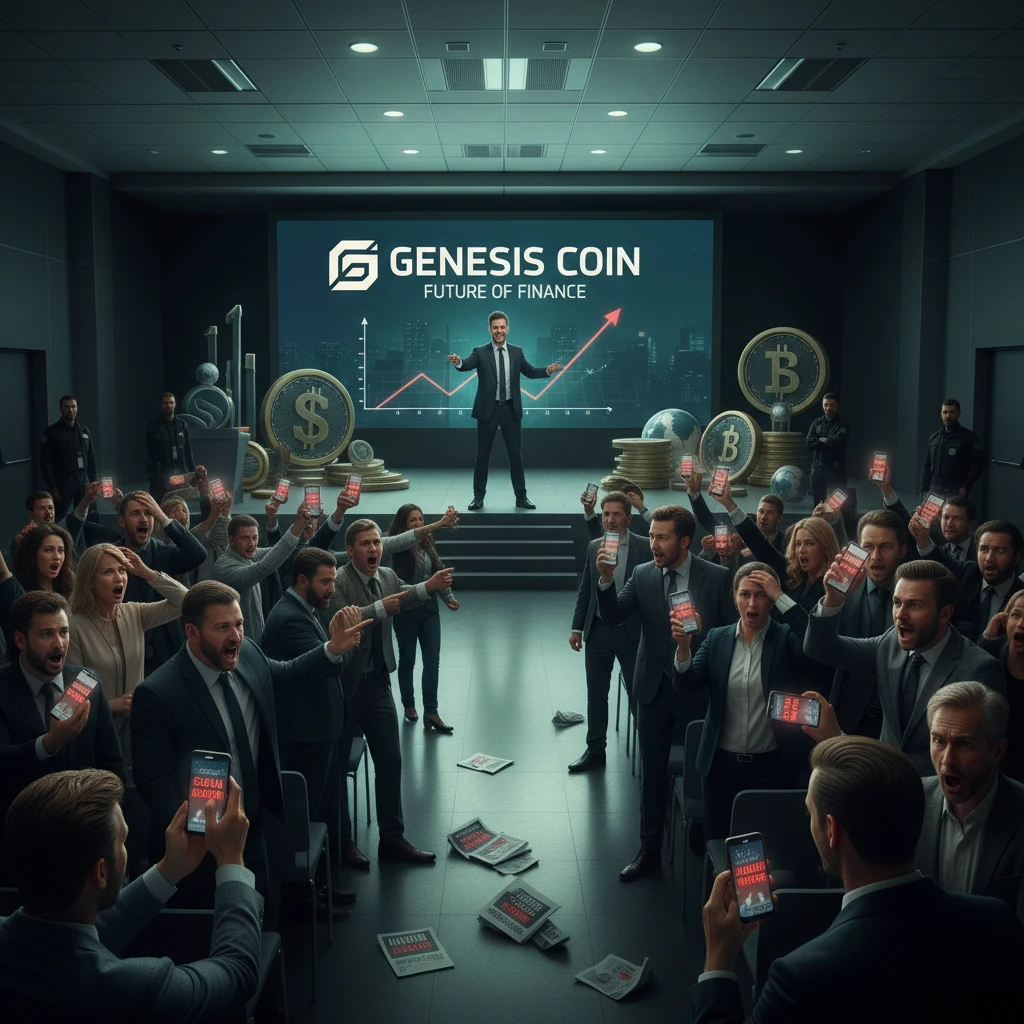 ICO giả trong thị trường crypto.