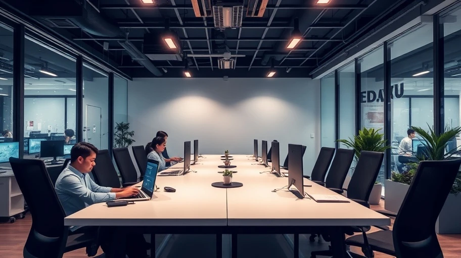Không gian làm việc công nghệ blockchain