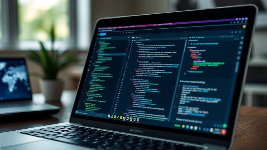 Không gian làm việc của lập trình viên blockchain