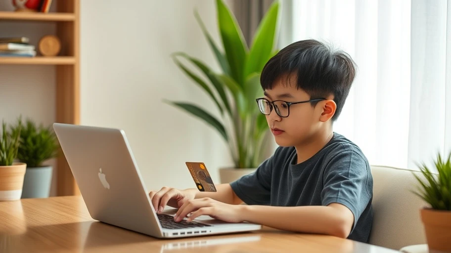 nghiên cứu thẻ crypto trên laptop
