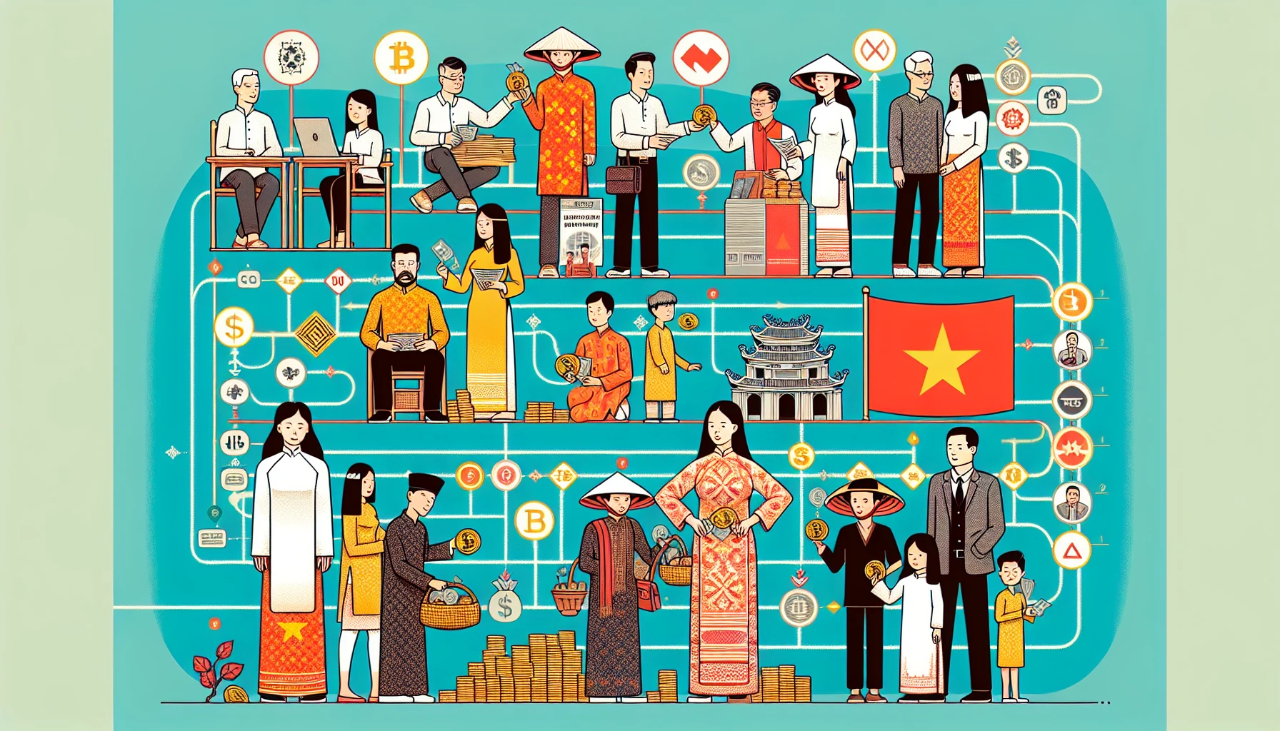 Phát triển sàn giao dịch tiền mã hóa ở Việt Nam.