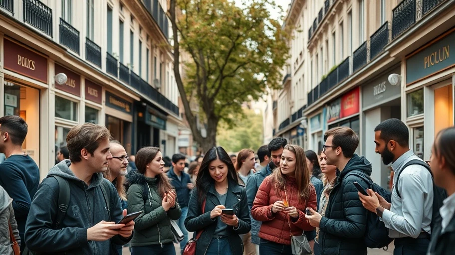 Scam tiền mã hóa tại Paris