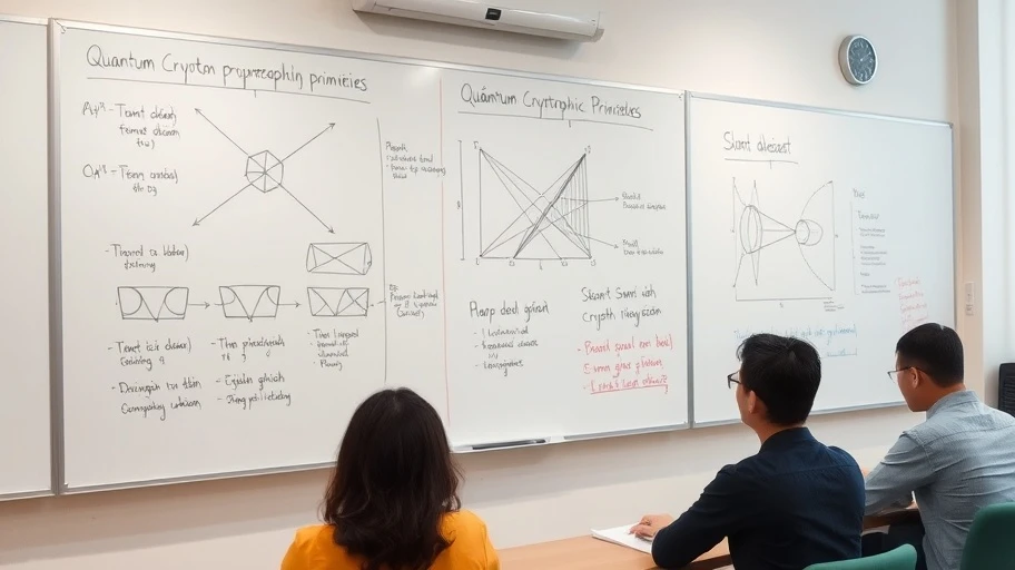Sơ đồ nguyên thủy mã hóa lượng tử trong môi trường học thuật