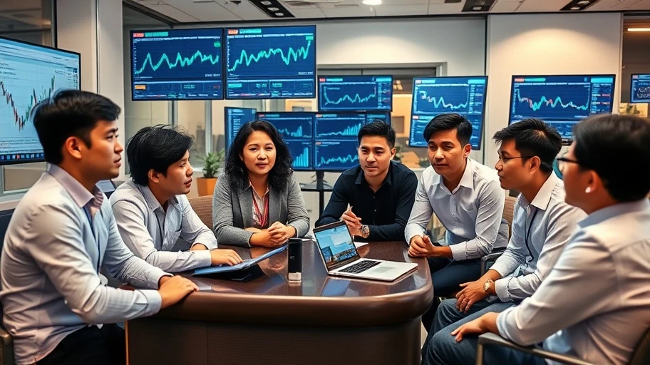 Thành phần tham gia thị trường crypto như nhà đầu tư và sàn giao dịch.