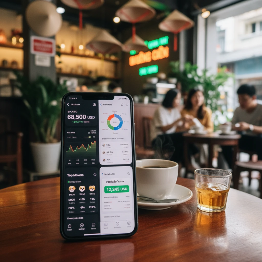 Theo dõi vốn hóa tiền điện tử qua nhiều nền tảng tại Việt Nam.