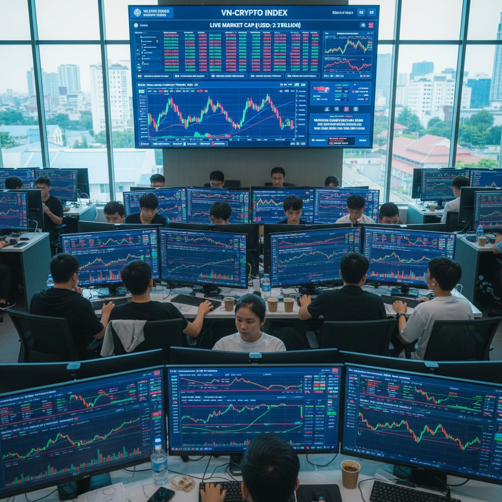 Tình hình vốn hóa thị trường crypto 2023